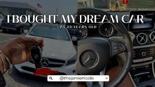 I bought my dream car at 22!! | Mercedes Benz CLA250 | thejamienicole