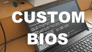 Custom BIOS install WIFI card whitelist bypass Lenovo