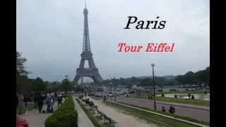 EU #49. Париж. Улицы Парижа. Прогулка на Эйфелеву башню. Eiffel Tower.