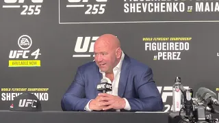 UFC 255: Full Dana White Post-fight Press Conference