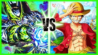 Perfect Cell Vs Luffy | Ft.Megami33