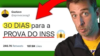 [900 QUESTÕES!] NÃO DESISTA DO CONCURSO INSS ANTES DE FAZER ESSE PLANO DE RETA FINAL...