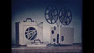 Victor Animatograph 16mm Projector Demo Reel (circa 1940)