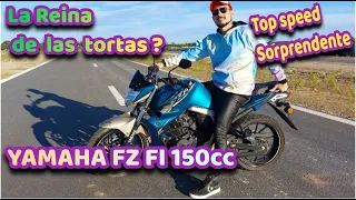 YAMAHA FZ FI 150 cc - la reina de las tortas ? REVIEW - TOP SPEED -2022