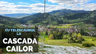 Cu telescaunul la Cascada Cailor, Munții Rodnei - 20 aprilie 2024