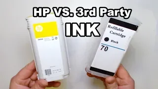 HP OEM Ink Vs 3rd Party Ink
