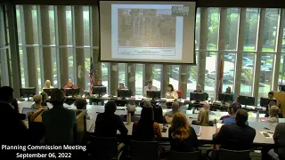 Planning Commission Meeting September 06, 2022