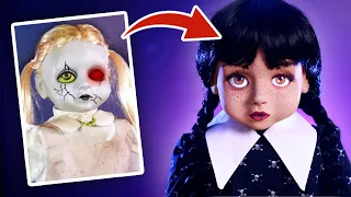 We made a WEDNESDAY ADDAMS Animatronic!