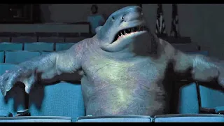 THE SUICIDE SQUAD (2021) - King Shark all scenes