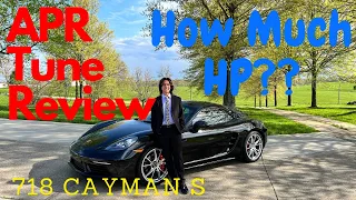 APR Tune Review 718 Cayman S (Includes Q&A Discussion)