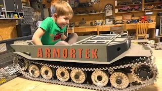 ARMORTEK ELEFANT: 1/6 Scale METAL TANK BUILD "Tanks for 10 Years" PT 6 | RC ADVENTURES