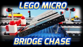 LEGO Micro Police Bridge Chase!