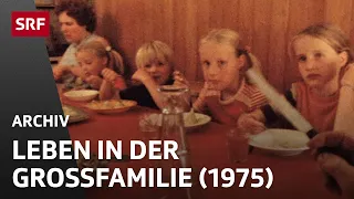 Familie mit 13 Kindern (1975) | Kinderreiche Bauernfamilie | Leben in der Grossfamilie | SRF Archiv