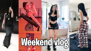 Weekend Vlog⎹ Pilates, Cleaning, Self Care, Dinner, etc.★