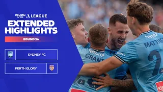 Sydney FC v Perth Glory - Extended Highlights | Isuzu UTE A-League 2023-24 | Round 26