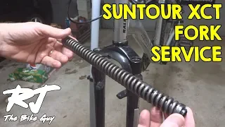 Suntour XCT Fork Service - Disassemble/Clean/Lube/Re-assemble