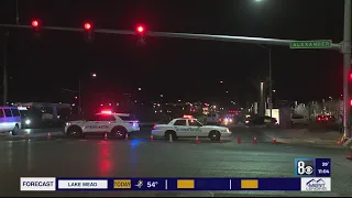 Man hit by 2 vehicles in deadly North Las Vegas crash, police say