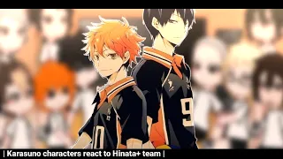 | Karasuno characters react to Hinata+ team | |Kagehina 🖤🧡|Gacha club 𝙗𝙮:𝙏𝙚𝙢𝙞𝙠𝙤