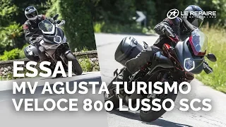 Essai MV Agusta Turismo Veloce 800 Lusso SCS (2018)