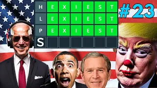 US Presidents Play WORDLE 23