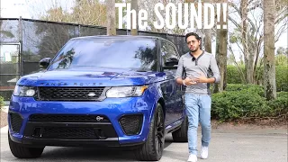 The Range Rover Sport SVR is Ridiculously Fun!