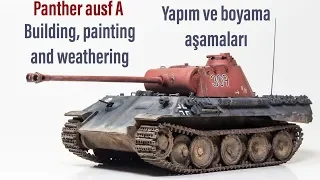 Panther ausf A (Pzkpfw V) 1/35 Tamiya (Eng Sub)