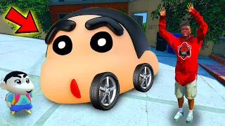 Collecting SECRET SHINCHAN CARS in GTA 5!