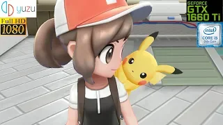 [Yuzu Switch Emulator] Pokemon - Let's Go, Pikachu! ~IR-720p~ (OpenGL-1080p)