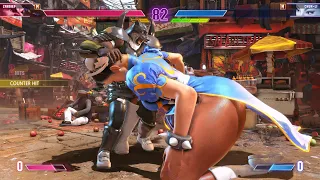 SF6 Armored King VS Chun-Li Mod