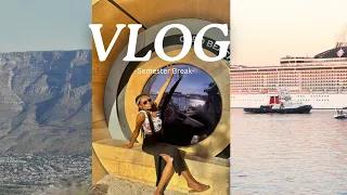 #vlog |SEMESTER BREAK |CABO BEACH CLUB |CAMPS BAY |SIGNAL HILL |PARAGLIDING |GOING TO CHURCH |STUDY