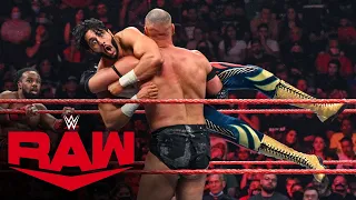 The New Day, Mansoor & Mustafa Ali vs. AJ Styles, Omos, MACE & T-BAR: Raw, Sept. 13, 2021