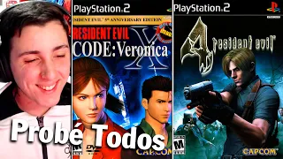 Probé Todos los Resident Evil para Encontrar el Mejor