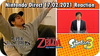 Nintendo Direct 17.02.2021 Reaction (Pyra/Mythra In Smash, Skyward Sword HD, Splatoon 3)