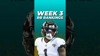 Top 10 RBs in Fantasy Football for Week 3