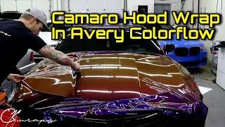 Professional Level How To Wrap A Hood / Bonnet With Recessed Area Using Avery Colorflow