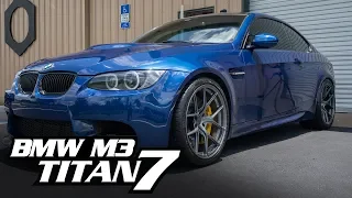 BMW M3 Titan 7 TS-5 Install (Dialed In Wheel Offsets)