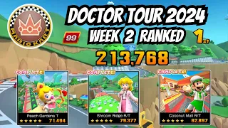 Week 2 Ranked Cup - Doctor Tour (2024) | Mario Kart Tour