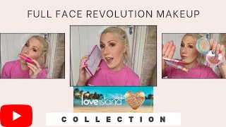 FULL FACE DRUGSTORE REVOLUTION AND LOVE ISLAND COLLECTION MAKEUP