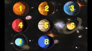 The Planets Name and Counting Song | Learning video for kids