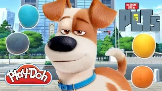 How To Make Max from Secret Life of Pets Movie | Play Doh Pet Dog Max