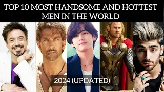 😱TOP 10 MOST HANDSOME AND HOTTEST MEN IN THE WORLD 2024 (Updated) 😱 #kimtaehyung #top