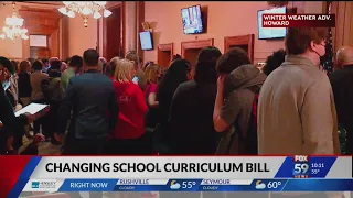 Indiana senators amend controversial school curriculum bill