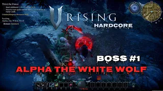 Alpha The White Wolf | Hardcore Level Difficulty | V Rising | #vrising