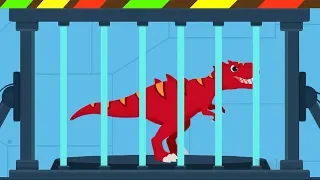 Dinosaur Guard: T-Rex, Velociraptor, Spinosaurus & Archaeopteryx | DINO KING