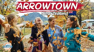 Discover Arrowtown - Historic Gold Mining Town in New Zealand | 98+ Countries with 3 Kids!