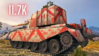 World of Tanks FV4005 Stage II  11.7K Damage & FV4005 - 10K