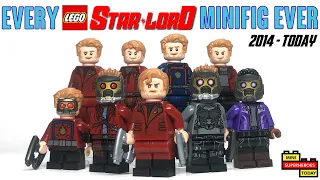 EVERY LEGO Star-Lord Minifig EVER MADE (2014 - Present)