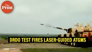 DRDO successfully test fires Laser-Guided Anti-Tank Guided Missiles