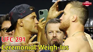 UFC 291 Ceremonial Weigh-Ins