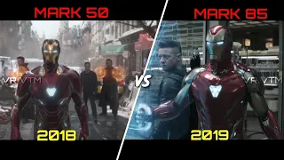 Iron Man Suit up | Mark 7 - Mark 85 | Slow Mo